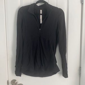 Black Lululemon quarter zip